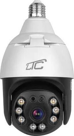 Internetinė rotacinė kamera IP lizdas E27 IP65 PTZ 5Mpix 230V SMART LTC VISION