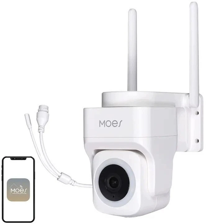MOES WCM-B66 3MP lauko Wi-Fi IP kamera