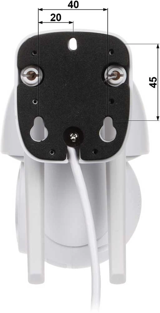 KAMERA IP ROTACINĖ VIDINĖ APTI-W41S2-TUYA Tuya Smart Wi-Fi, - 4 Mpx 3.6 mm