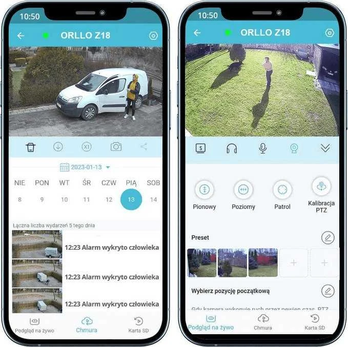 ORLLO Z18 lauko besisukanti IP kamera SIM 4MP