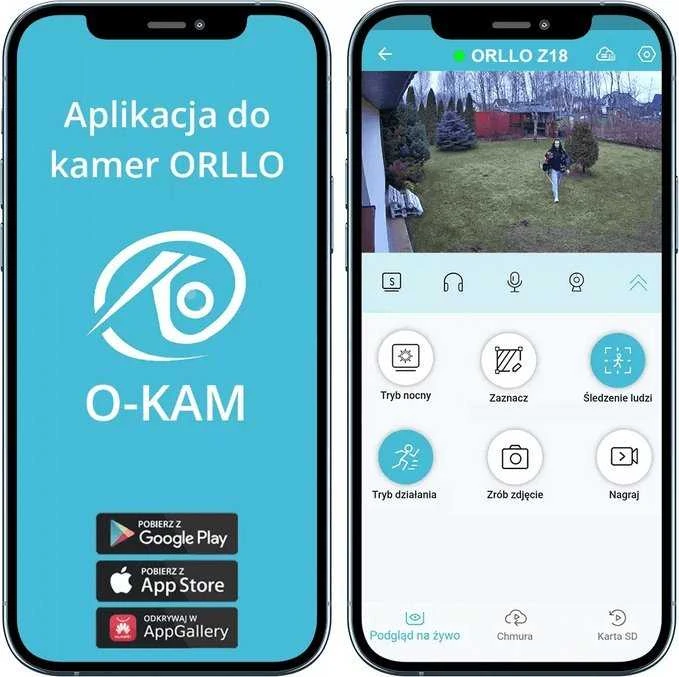 ORLLO Z18 lauko besisukanti IP kamera SIM 4MP
