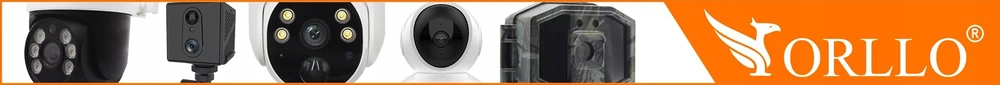 IP kamera ORLLO IP kamera Orllo lauko sukimosi zoom x10 ORLLO Z9 ULTRA