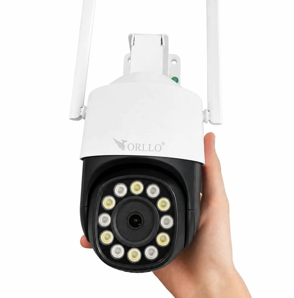 IP kamera Orllo TZ11 PT 4K 8MP Wi-Fi ir 4G Tuya