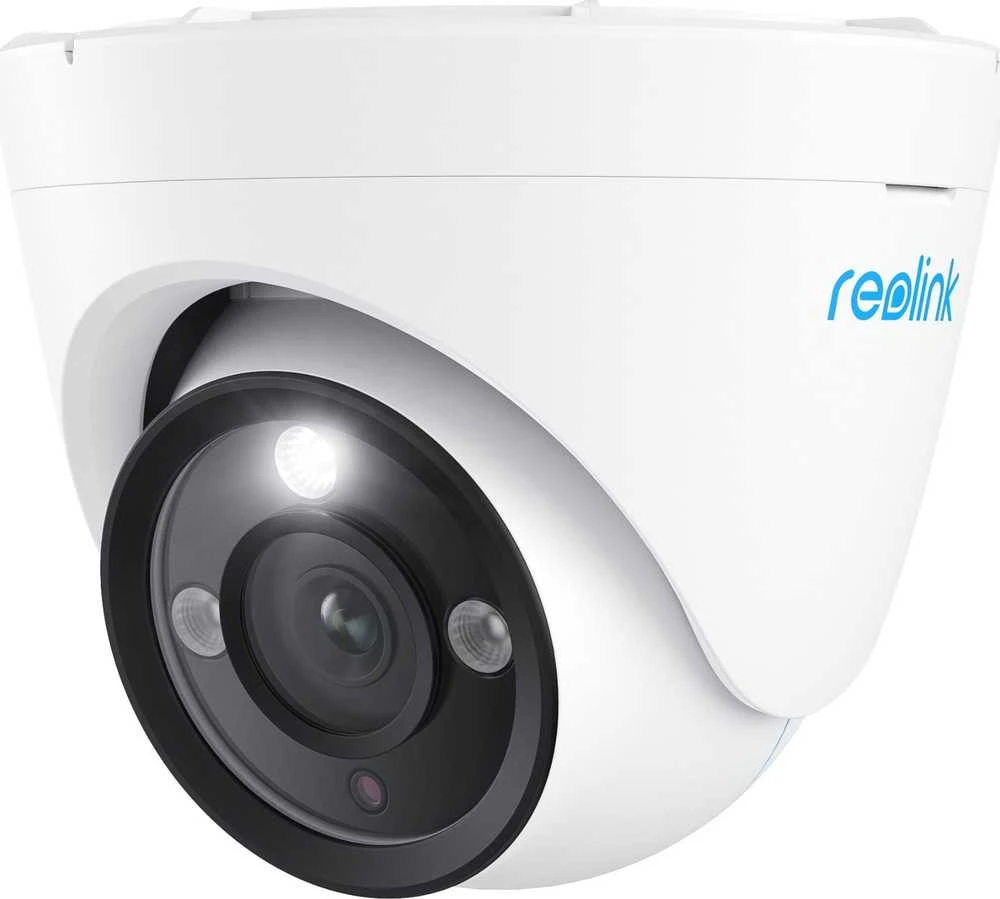 Reolink | 4K saugumo IP kamera su spalvotu naktiniu matymu | P434 | Kupolas | 8 MP | 2,8–8 mm/F1,6 | IP66 | H.265 | „MicroSD“, maks. 256 GB