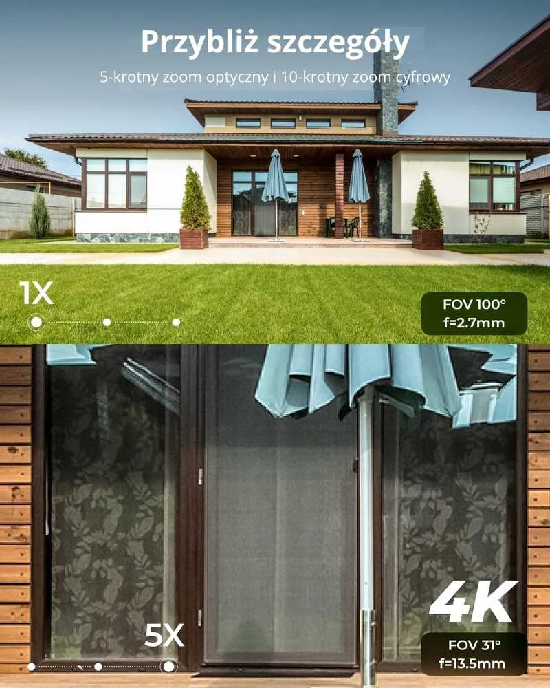 Išmani vandalams atspari lauko apsaugos kamera Reolink W437 su apšvietimu, 8 MP, IP67