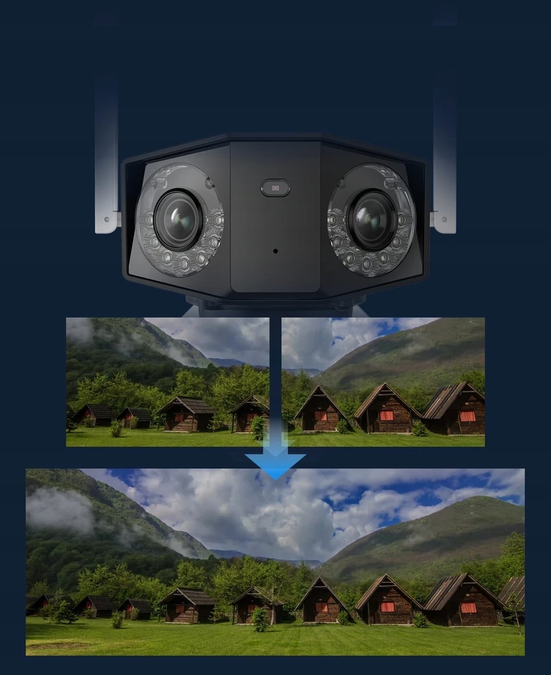 Reolink | Baterija 4G kamera | Dviguba serija G750 | Kulka | 6 MP | Dviguba | IP66 | H.265 | Micro SD, maks. 128 GB