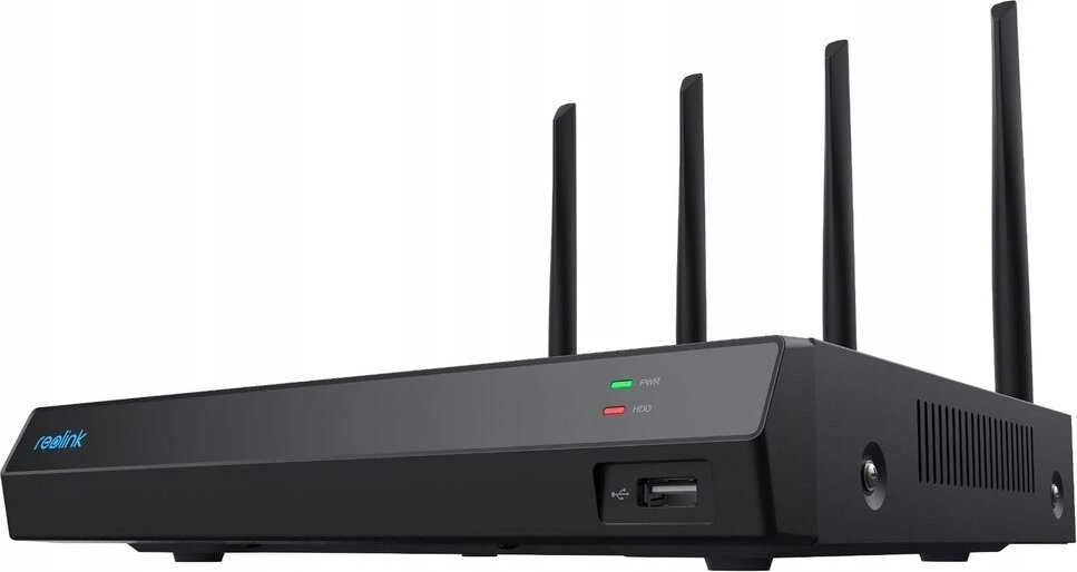„Reolink WN12W“ 12 kanalų „Wi-Fi 6“ NVR įrašymo įrenginys, skirtas 24 valandas per parą ir 7 dienas per savaitę atlikti vietinius įrašus | Reolink