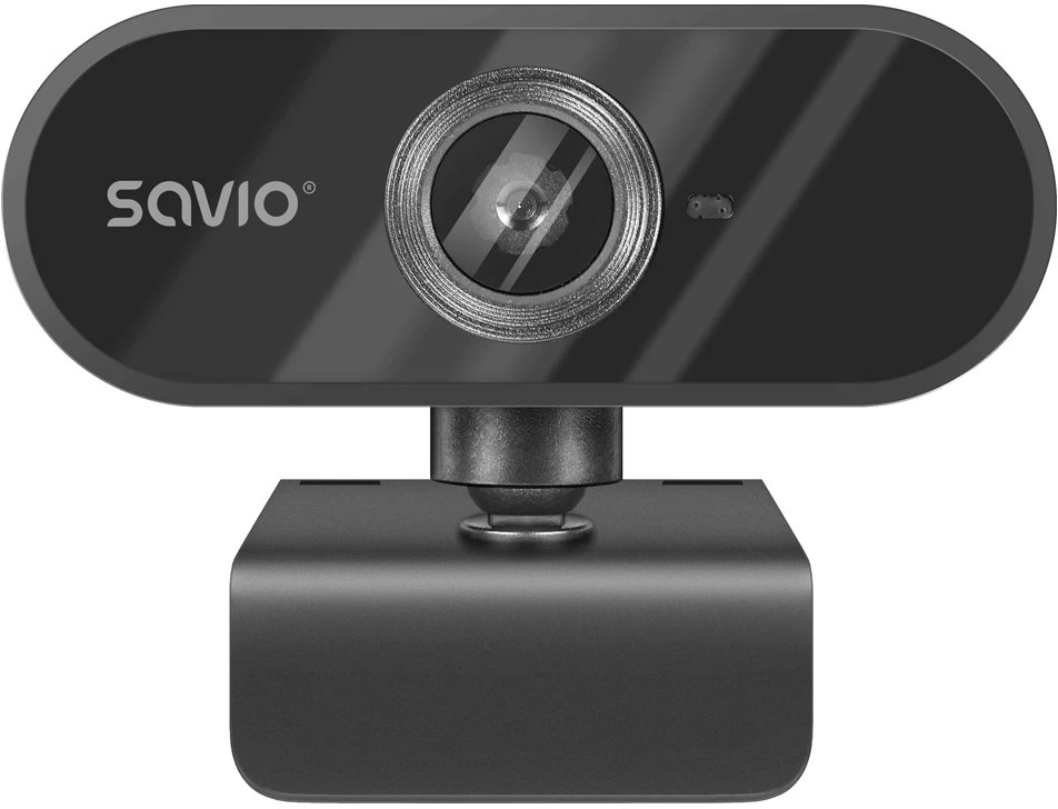 Savio CAK-04 webcam 720 MP 1280 x 720 pikselių USB Juodas