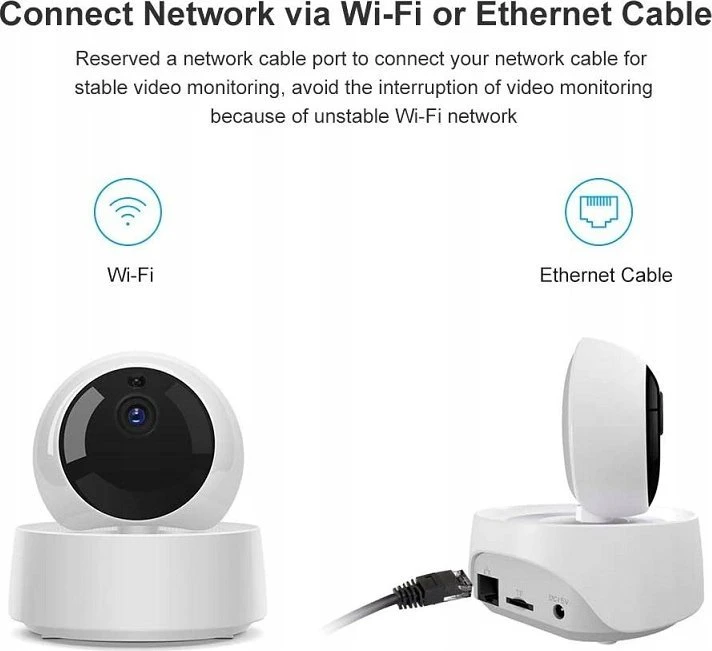 Bevielė WiFi IP apsaugos kamera Sonoff GK-200MP2-B