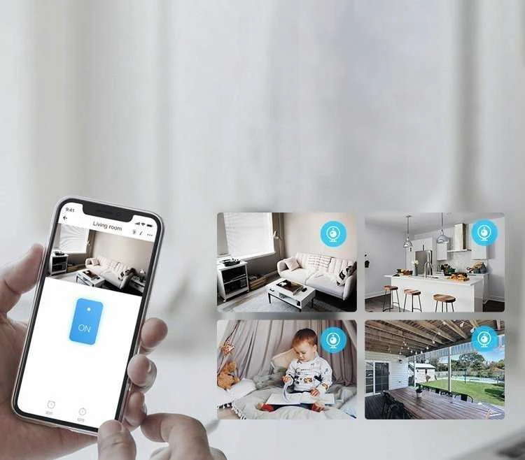Bevielė WiFi IP apsaugos kamera Sonoff GK-200MP2-B