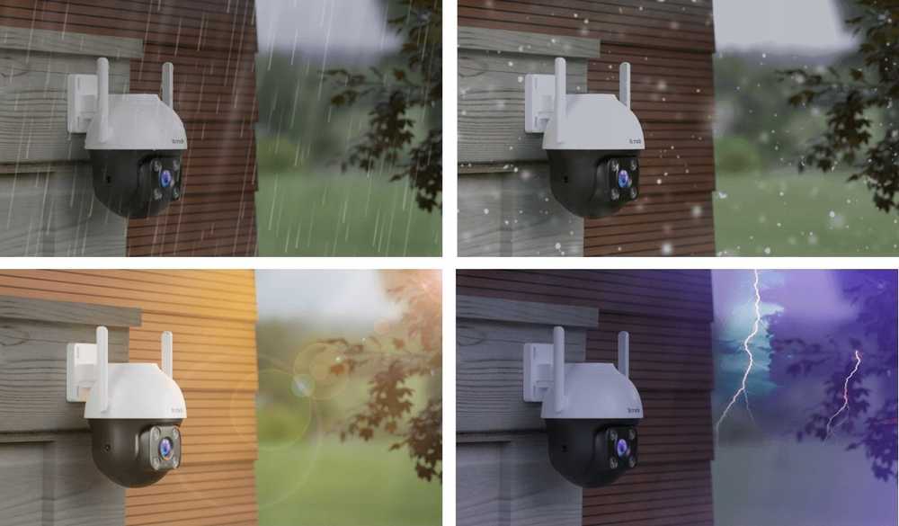Tenda rh3-wca 1080p lauko Wi-Fi panoraminė / pakreipimo kamera