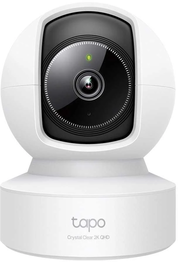 TP-Link kamera Tapo C222 su Wi-Fi, vidine panoramine/pakreipimo funkcija, 2K vaizdo stebėjimo sistema, 360 laipsnių, Baltas EU