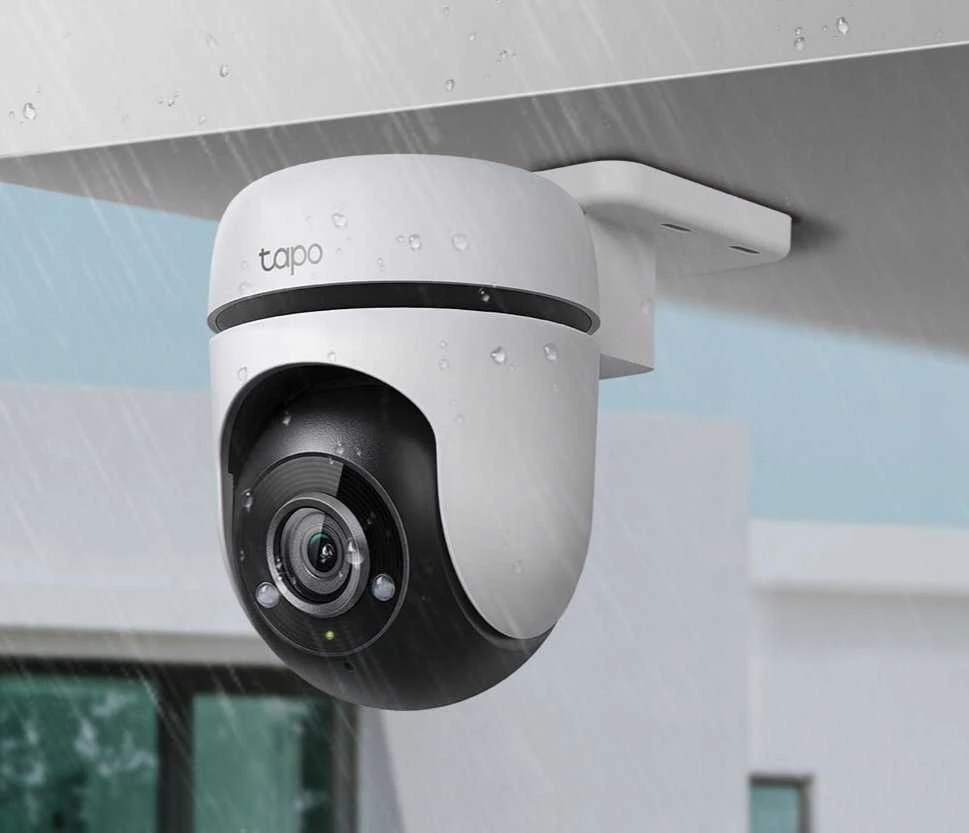 TP-LINK | Pan/Tilt Security WiFi kamera | TC40 | Kupolas | 2 MP | 3 mm | IP65 | H.264 | Micro SD, maks. 512 GB