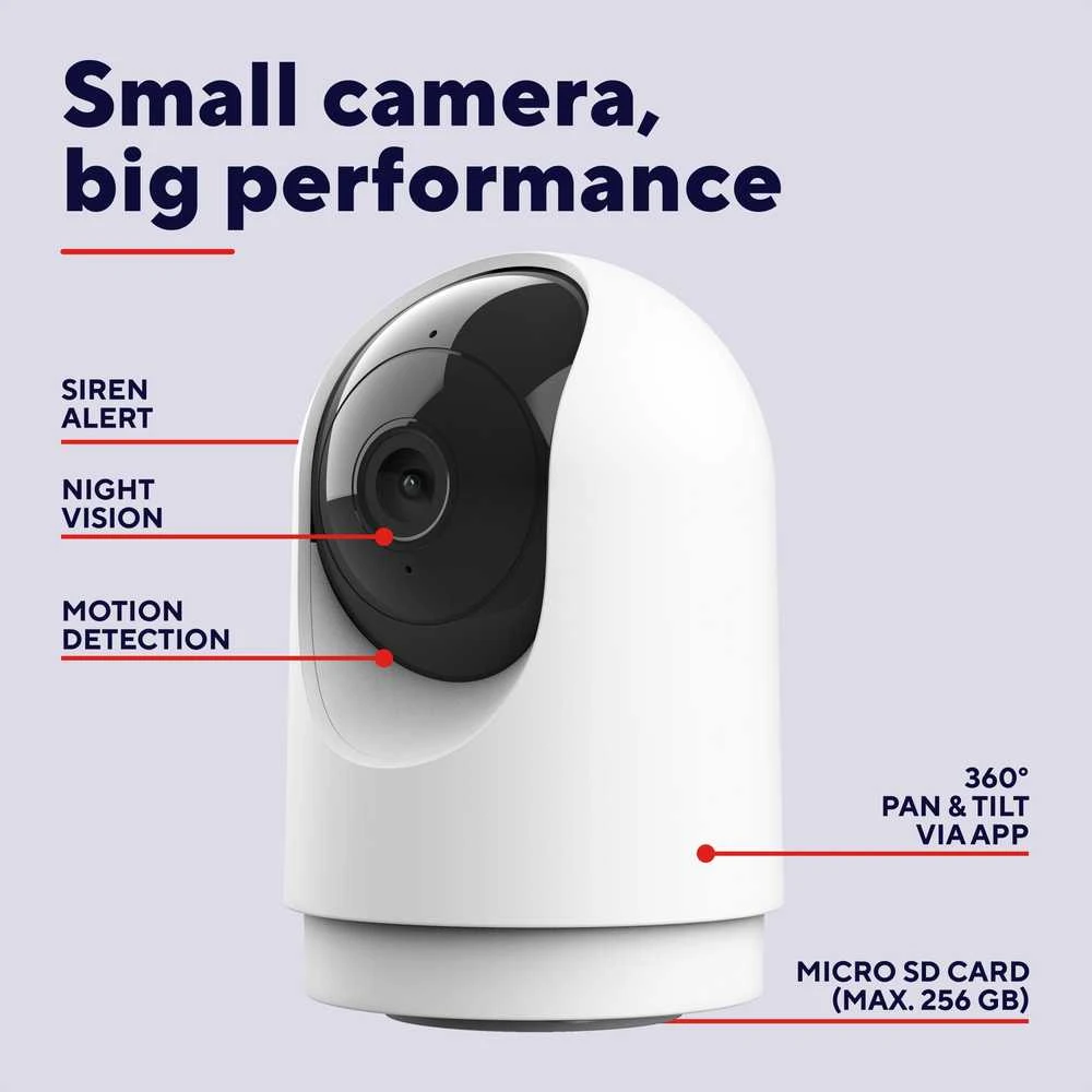 „IP Trust IPCAM-2700 Indoor PTZ Wi-Fi Baltas“ (71364)