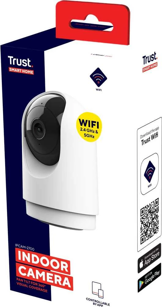 „IP Trust IPCAM-2700 Indoor PTZ Wi-Fi Baltas“ (71364)