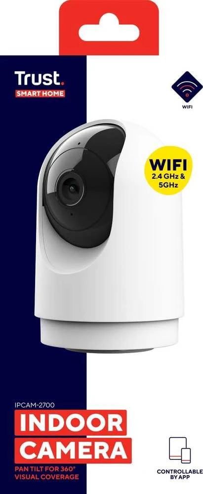 „IP Trust IPCAM-2700 Indoor PTZ Wi-Fi Baltas“ (71364)