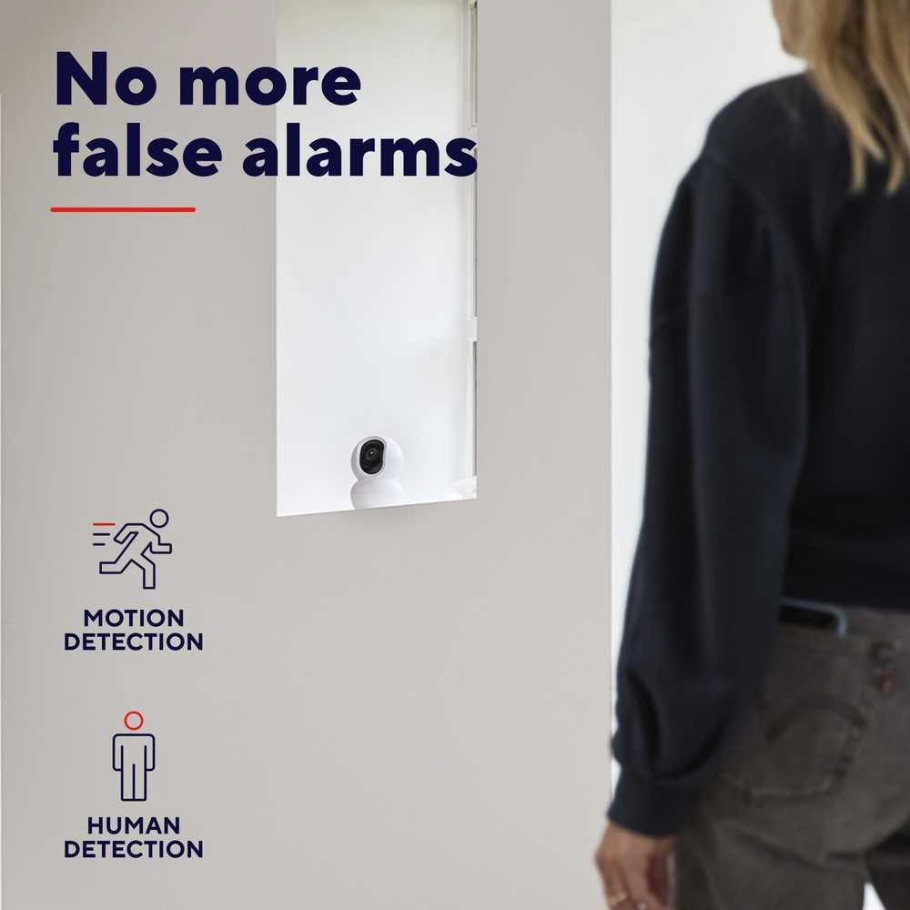 „Trust IPCAM-2800“ – išmanioji PT kamera patalpoms (balta)