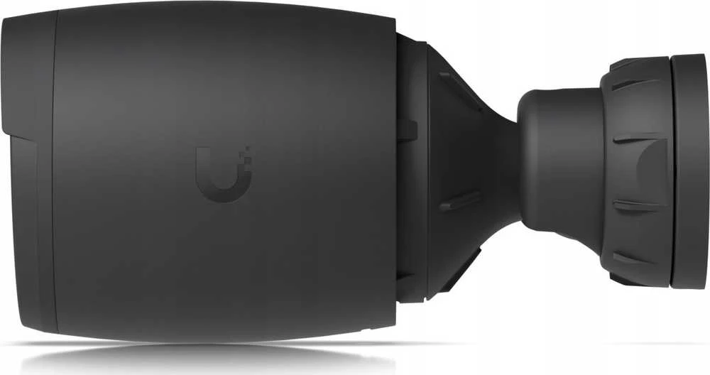 UBIQUITI AI PRO Juodas 4K POE kamera, skirta naudoti viduje ir lauke, su 3 kartų optiniu priartinimu, didelio nuotolio infraraudonųjų spindulių naktiniu matymu ir patobulintomis dirbtinio intelekto aptikimo galimybėmis.