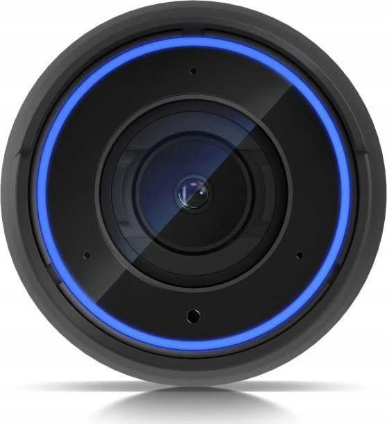 UBIQUITI AI PRO Juodas 4K POE kamera, skirta naudoti viduje ir lauke, su 3 kartų optiniu priartinimu, didelio nuotolio infraraudonųjų spindulių naktiniu matymu ir patobulintomis dirbtinio intelekto aptikimo galimybėmis.