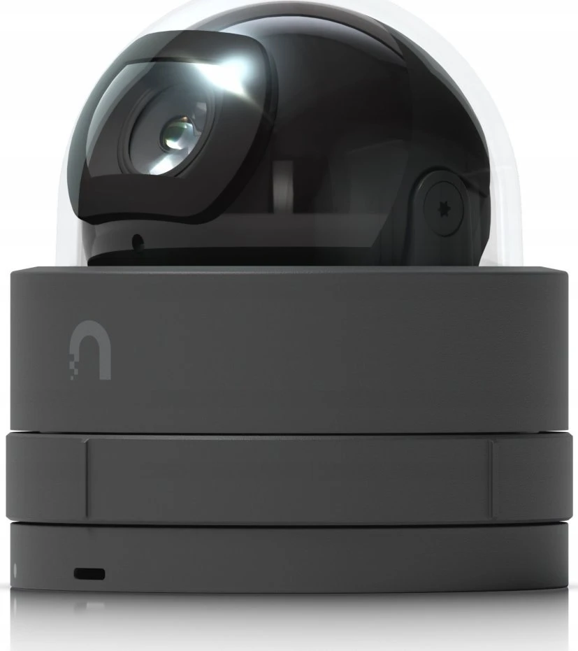 UBIQUITI G5 DOME ULTRA Juodas, YPAČ KOMPAKTIŠKA IR ATSPARI 2K HD POE KAMERA SU NAKTINIU VYKMU, SUKURTA ŽEMO PROFILIU SAUGUMUI VIDAUS