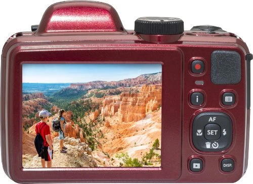 Kodak Astro Zoom AZ405 raudona