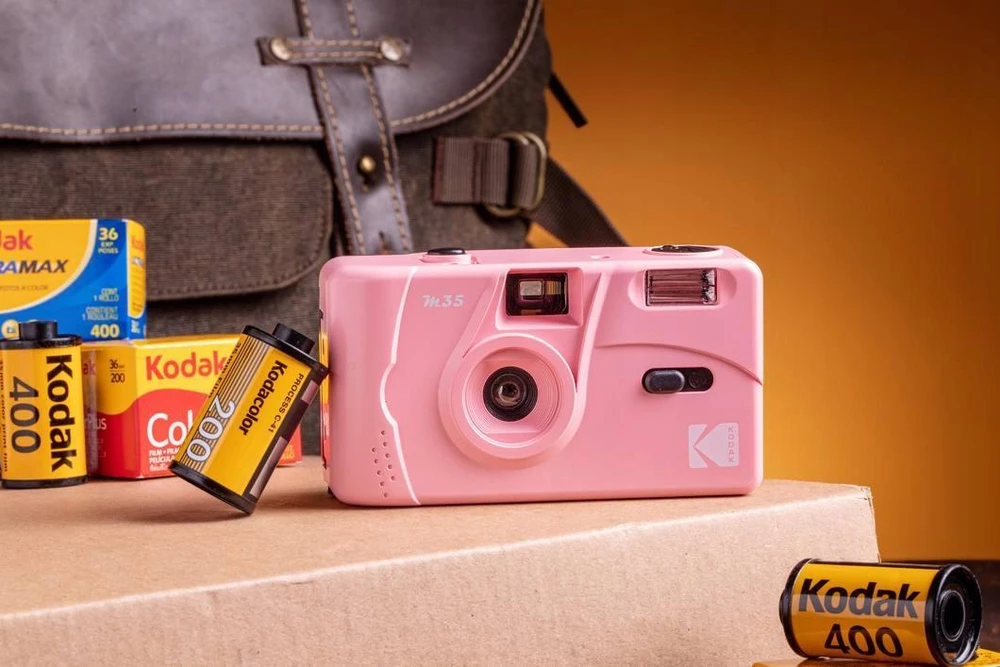 KODAK M35 REUSABLE CAMERA Žalias