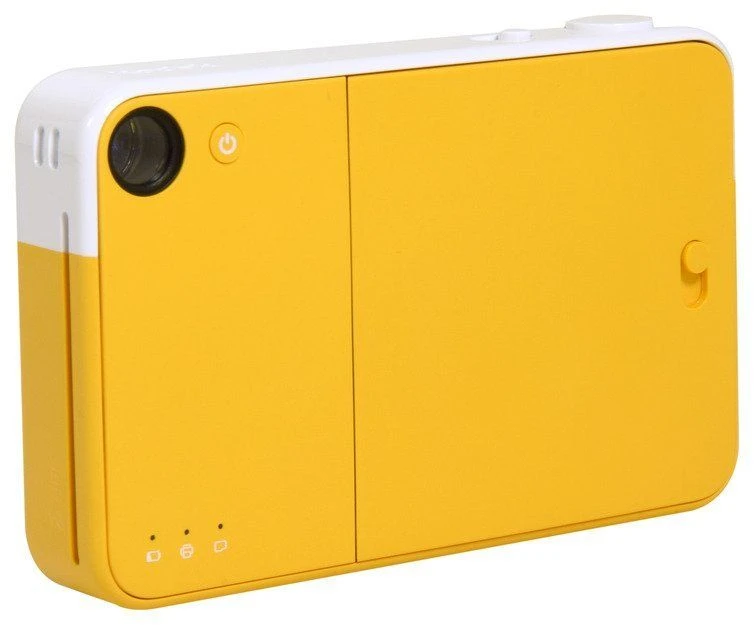 Kodak Printomatic + 20 nuotraukų kasečių paketas – Geltona