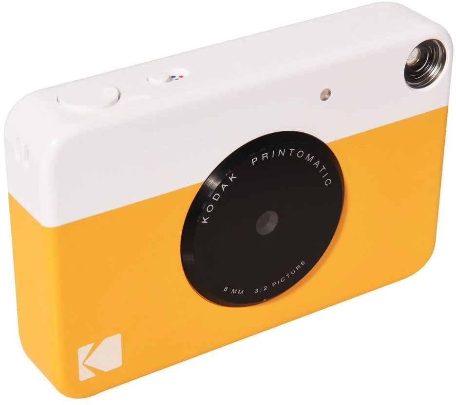 Kodak Printomatic + 20 nuotraukų kasečių paketas – Geltona