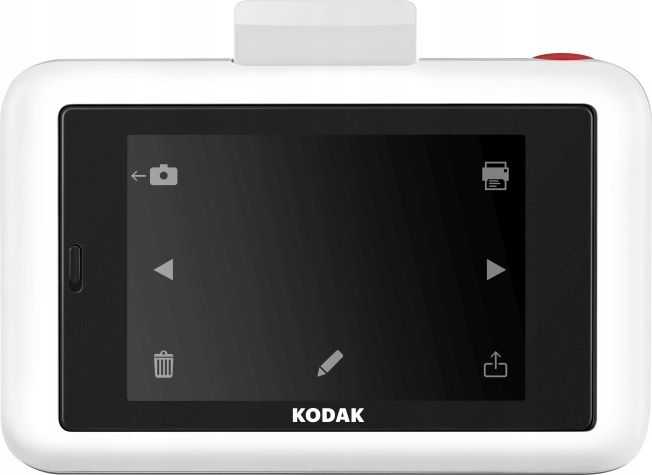 KODAK STEP TOUCH + Įdėklų pakuotė 20 nuotraukų - balta