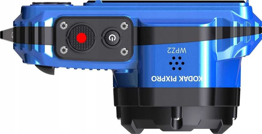 Skaitmeninė kamera - Kodak Camera WPZ2 Digital Atsparus vandeniui Mėlyna