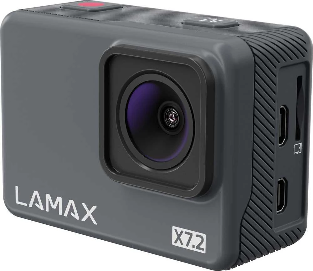 Veiksmo kamera Lamax LAMAXX72, 4K Ultra HD | 65 g | Tamsiai pilkos spalvos