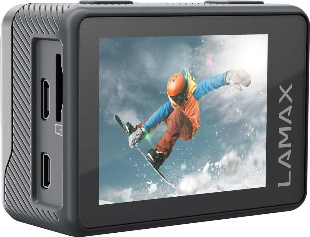 Veiksmo kamera Lamax LAMAXX72, 4K Ultra HD | 65 g | Tamsiai pilkos spalvos