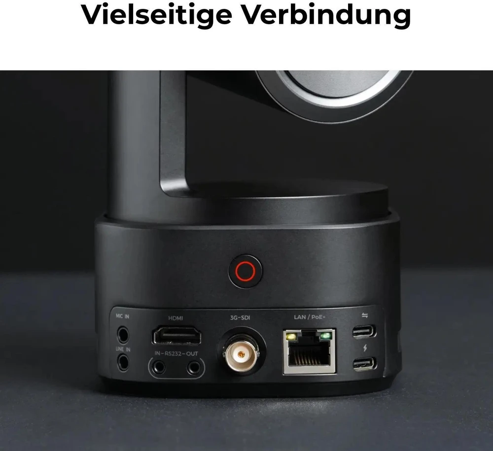 Kamera Obsbot Tail 2 PowerUp Combo su NDI, 4K PTZR-Kamera (OBS-TAIL2-POWUC)