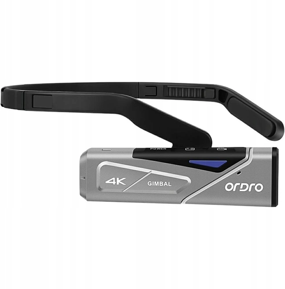 ORDRO EP7 FPV dronas, nešiojamas ant galvos, 4K 60 kadrų per sekundę raiška, pilkas