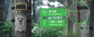 Redleaf T20WF 4K WIFi Stebėjimo Kamera