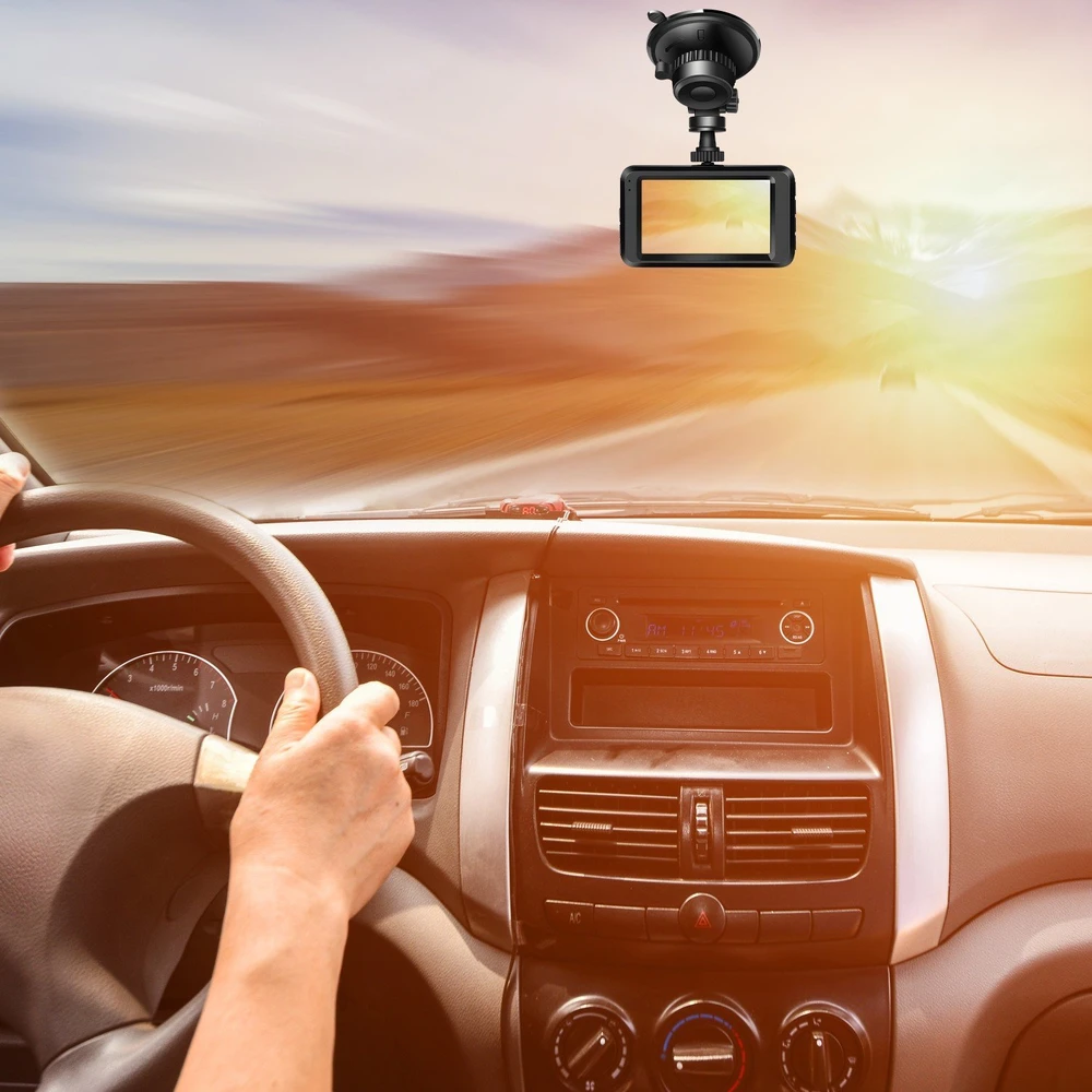RTO Wideorejestrator Automobilio vaizdo registratorius su HDR ekranu