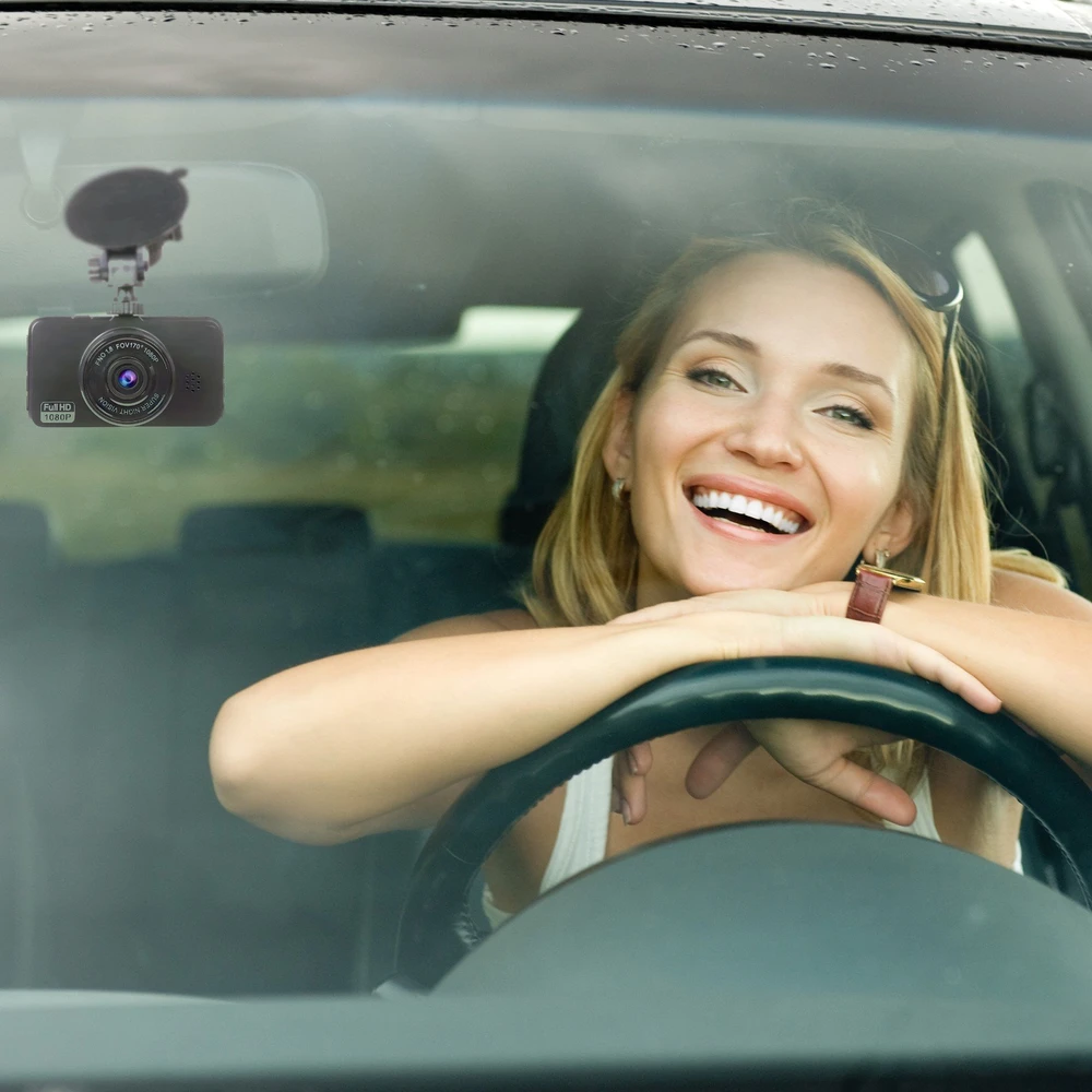 RTO Wideorejestrator Automobilio vaizdo registratorius su HDR ekranu