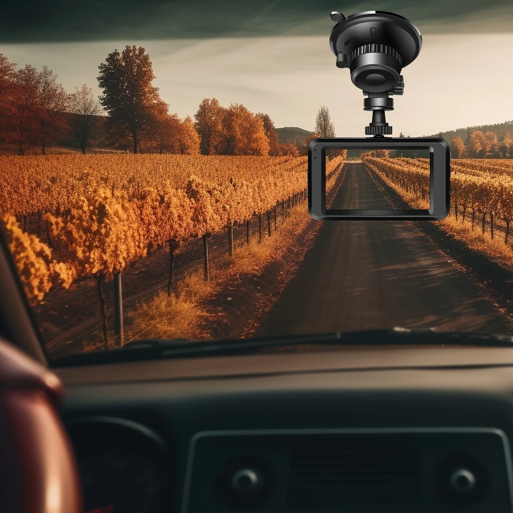 RTO Wideorejestrator Automobilio vaizdo registratorius su HDR ekranu