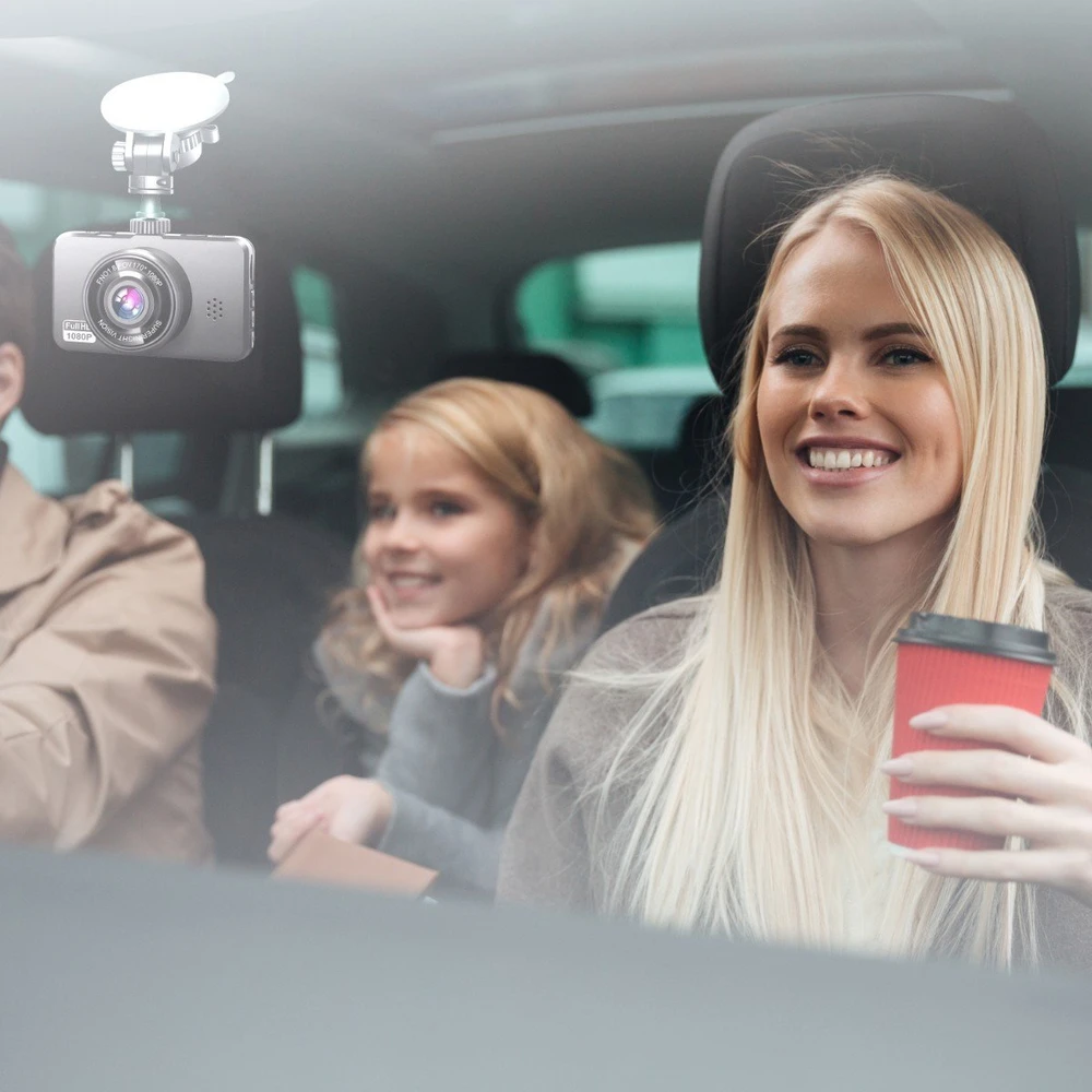RTO Wideorejestrator Automobilio vaizdo registratorius su HDR ekranu
