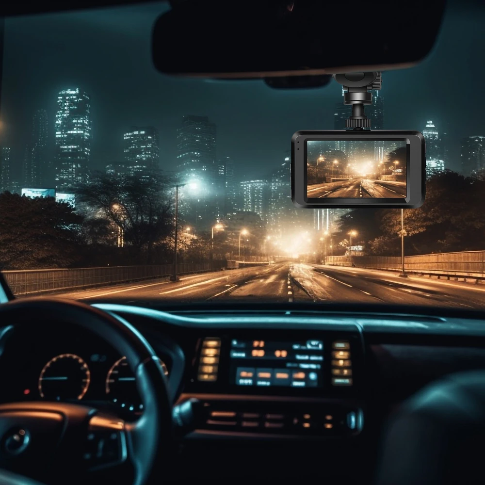 RTO Wideorejestrator Automobilio vaizdo registratorius su HDR ekranu