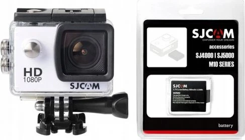 Sports camera SJCAM SJ4000 WIFI Baltas