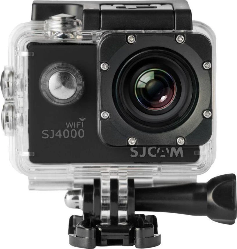 Veiksmo kamera SJCam SJ4000 AIR 4K Wi-Fi Juoda