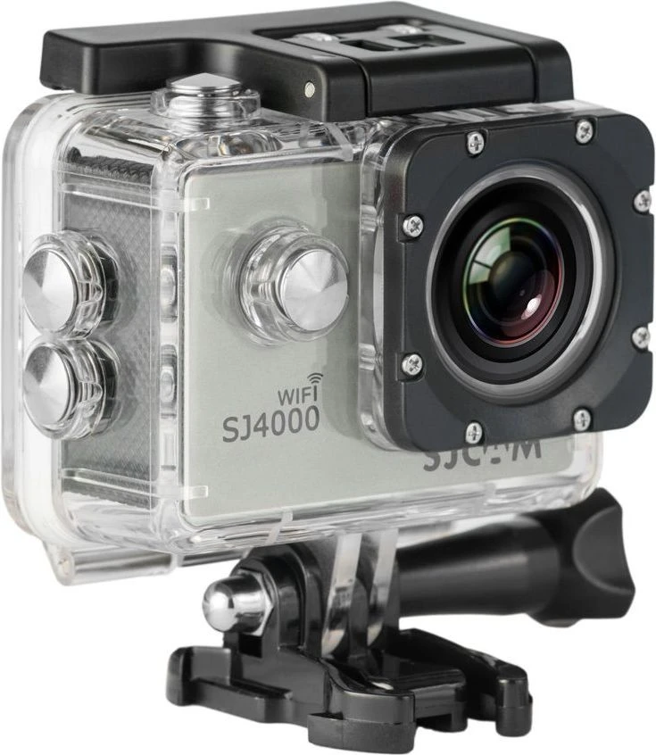 SJCAM SJ4000 WiFi kamera sidabrinė