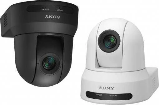 Kamera Sony SRG-X40UH - konferencijų kamera - PTZ - bokštelis - spalva (Tag&Nacht) - 8.5 MP - 3840 x 2160 - automatinė diafragma - varoma varikliu - 1700 TVL - HDMI, USB - DC 12 V / PoE Plus