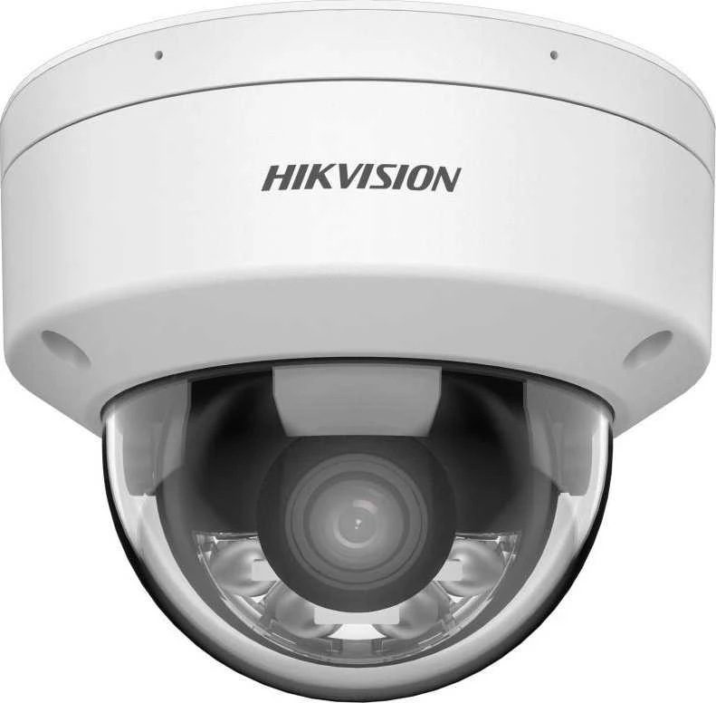 „Hikvision“ kupolinė kamera DS-2CD2147G2H-LISUeF F2.8 (balta, 4 MP, 30 m IR; 30 LED, hibridinis apšvietimas)