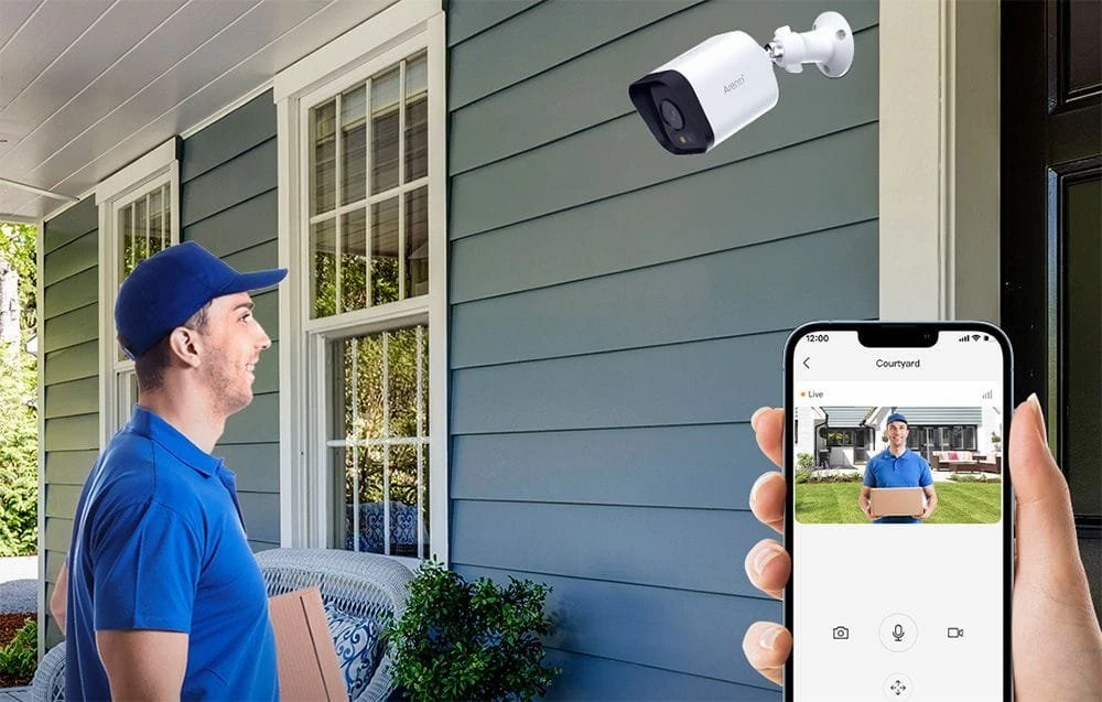 Arenti O3 WiFi 4MP 2.5K lauko kamera
