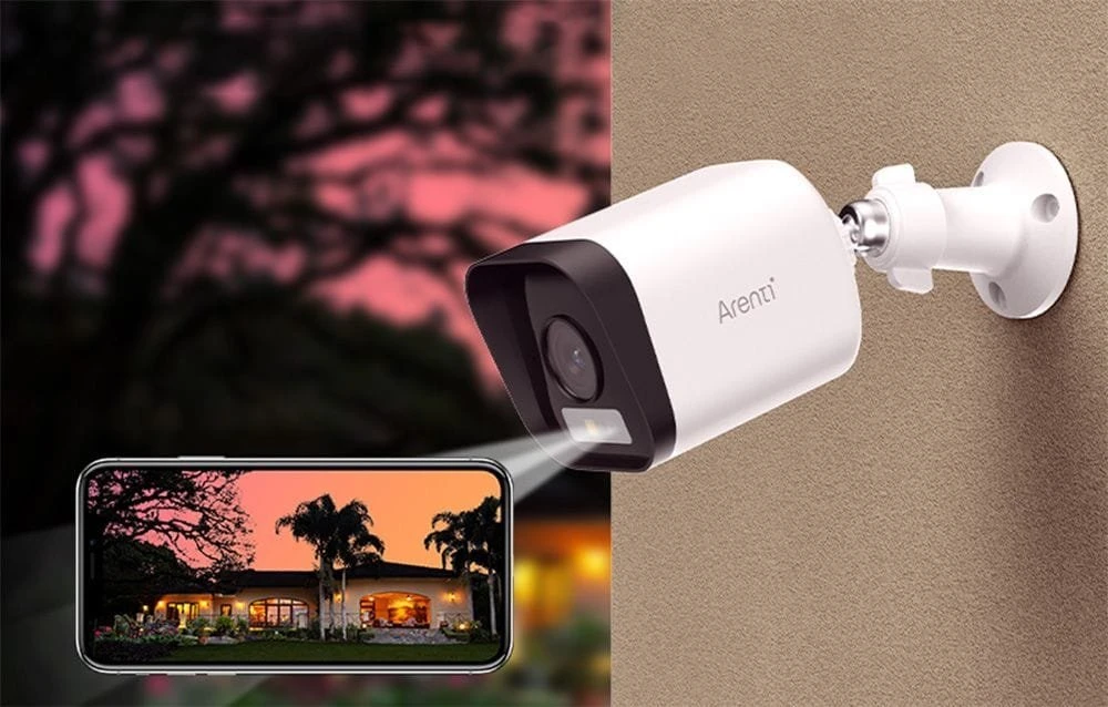 Arenti O3 WiFi 4MP 2.5K lauko kamera