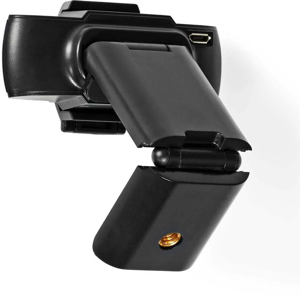 Internetinė kamera Nedis WCAM110BK 5 MP 30fps USB 2.0 Juodas