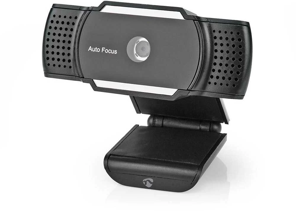 Internetinė kamera Nedis WCAM110BK 5 MP 30fps USB 2.0 Juodas