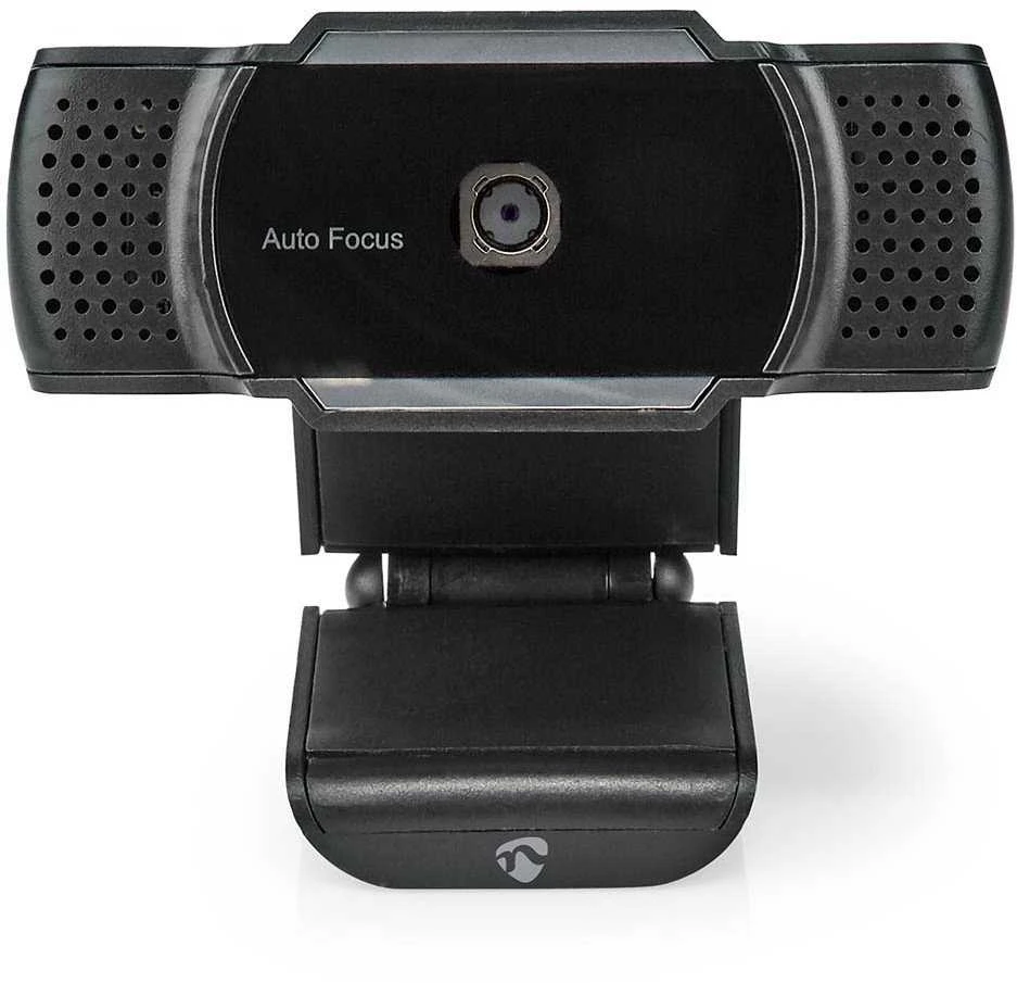 Internetinė kamera Nedis WCAM110BK 5 MP 30fps USB 2.0 Juodas